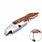 Wood Handle Professional Red Wine Opener Portable Screw Corkscrew Multifunction Wine Bottle Opener Kitchen Tools Beer Openers - Image 8