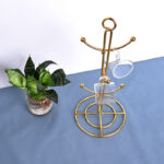Golden Mug Cup Holder Dining Table Kitchen Simple Tree-shaped Cup Holder - Image 4