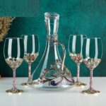 Wine glass decanter set gift - Image 3