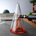 Iceberg Falls Mountain View Wine Decanter