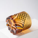 Japanese Hand-carved Wine Glass Crystal Glass Wine Glass - Image 6