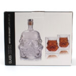 Borosilicate glass decanter