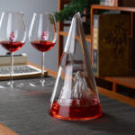 Iceberg Falls Mountain View Wine Decanter - Image 4