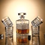 Glass Bottle Wine Glass Whiskey Shot Glass Wine Set Suit